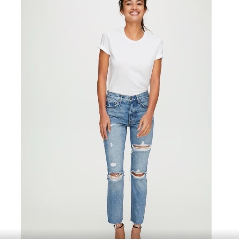 GRLFRND Karolina High-Rise Skinny Jean in A Little More Love